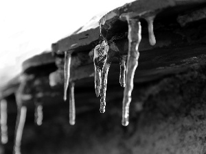 Spring, Icicles, tiles