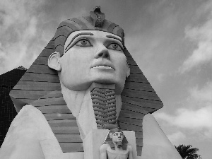 Statue monument, Sphinx