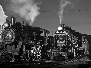 locomotives, steam