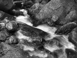 River, Stones