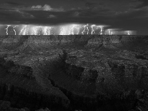 canyon, Storm