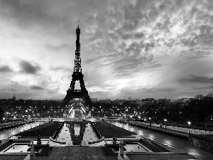 Great Sunsets, France, Eiffla Tower, Champs Elysees, Paris