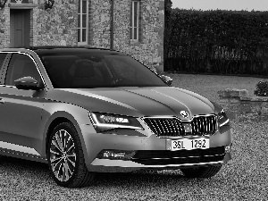 2015, Graphite, Skoda Superb