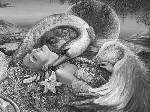 Josephina Wall, Women, Swans