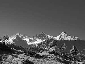 landscape, Alps Mountains, Switzerland