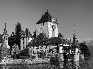 Switzerland, Castle, Oberhofen