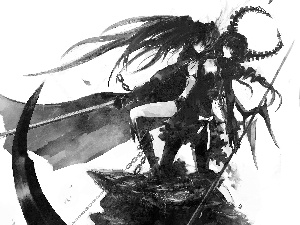 Black Rock Shooter, sword