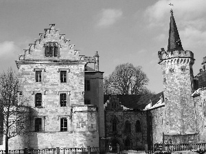 Castle, Reinhardsbrun, Thuringia, cloister