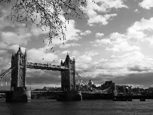 London, bridge, Tower Bridge