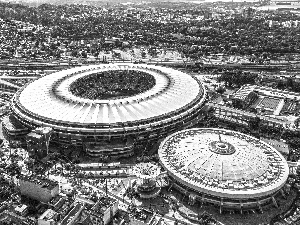 Stadium, Maracana, Rio de Janeiro, Town, Brazil