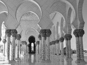 Abu Dhabi, mosque, United Arab Emirates