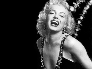 actress, Women, make-up, dress, Blonde, Marilyn Monroe
