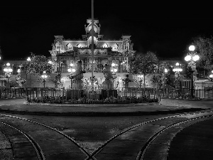 Street, Disneyland, USA, halloween