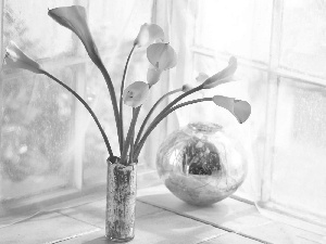 Vase, Yellow, Calla