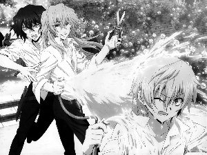 Xerxes Break, Gilbert Nightray, Oz Vessalius, Vincent Nightray