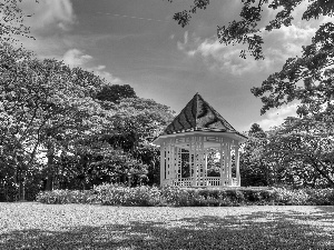 Park, trees, viewes, arbour