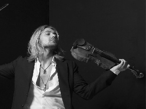 David, musician, violin, Garrett