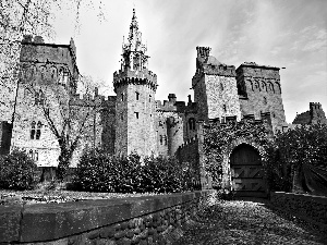 wales, Castle, Cardiff