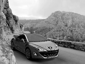 Peugeot 308Rz, Mountains, Way
