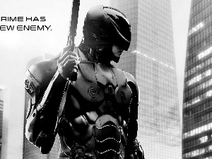 Robocop, form, Weapons, Masked