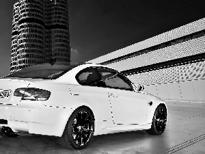White, BMW, M3