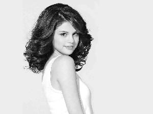 tunic, Selena Gomez, White