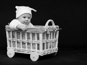 wicker, Kid, trolley