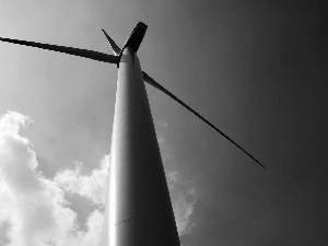 Windmill, turbine, wind