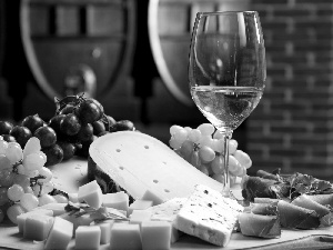 Wine, Grapes, Cheese
