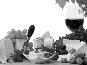 Wine, Grapes, Species, cheeses, different