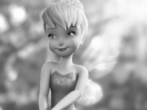 Bell, Smile, wings, Tinker Bell