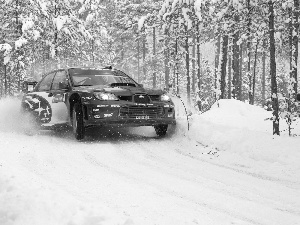 Subaru Impreza WRX, winter