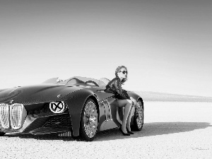 BMW 328, Beauty, Women, Prototype