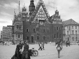 market, town hall, Wroclaw
