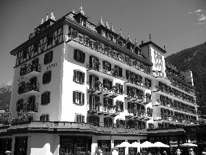 Switzerland, Hotel hall, Zermatt