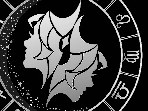 Sign of the Zodiac, Black, background, twins