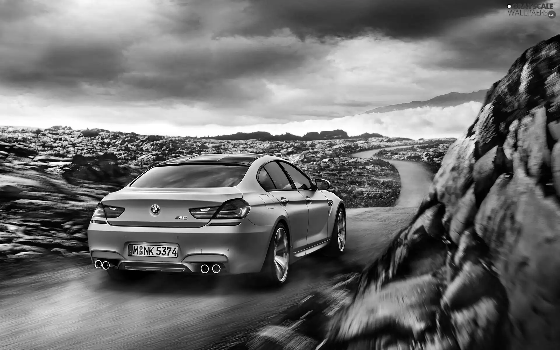 Bmw Series 6 Coupe, Way, clouds, The F-13