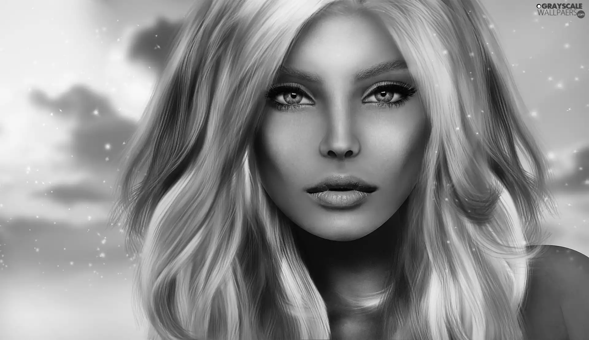 2D Graphics, Women, portrait