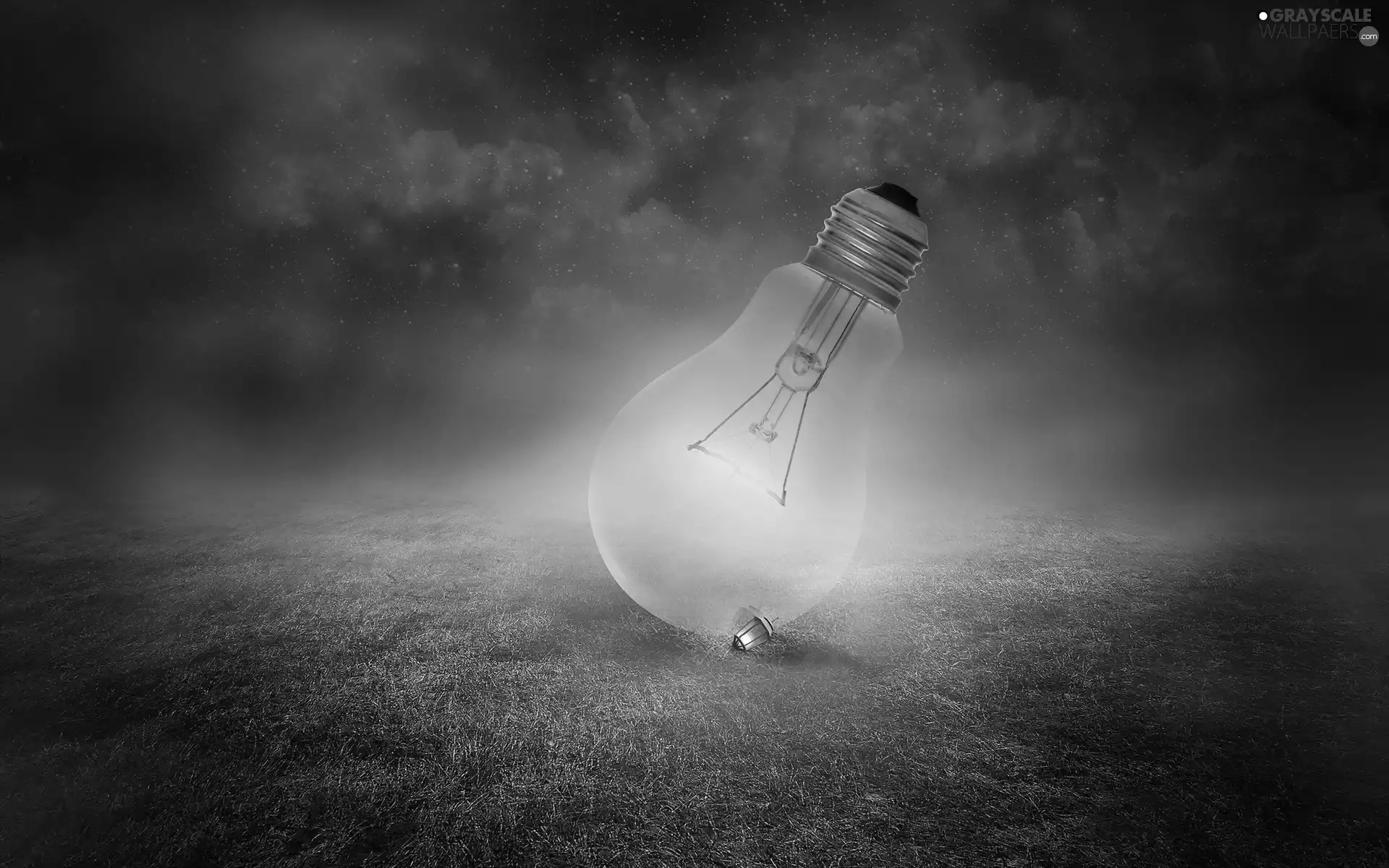 Sky, bulb, abstraction, star