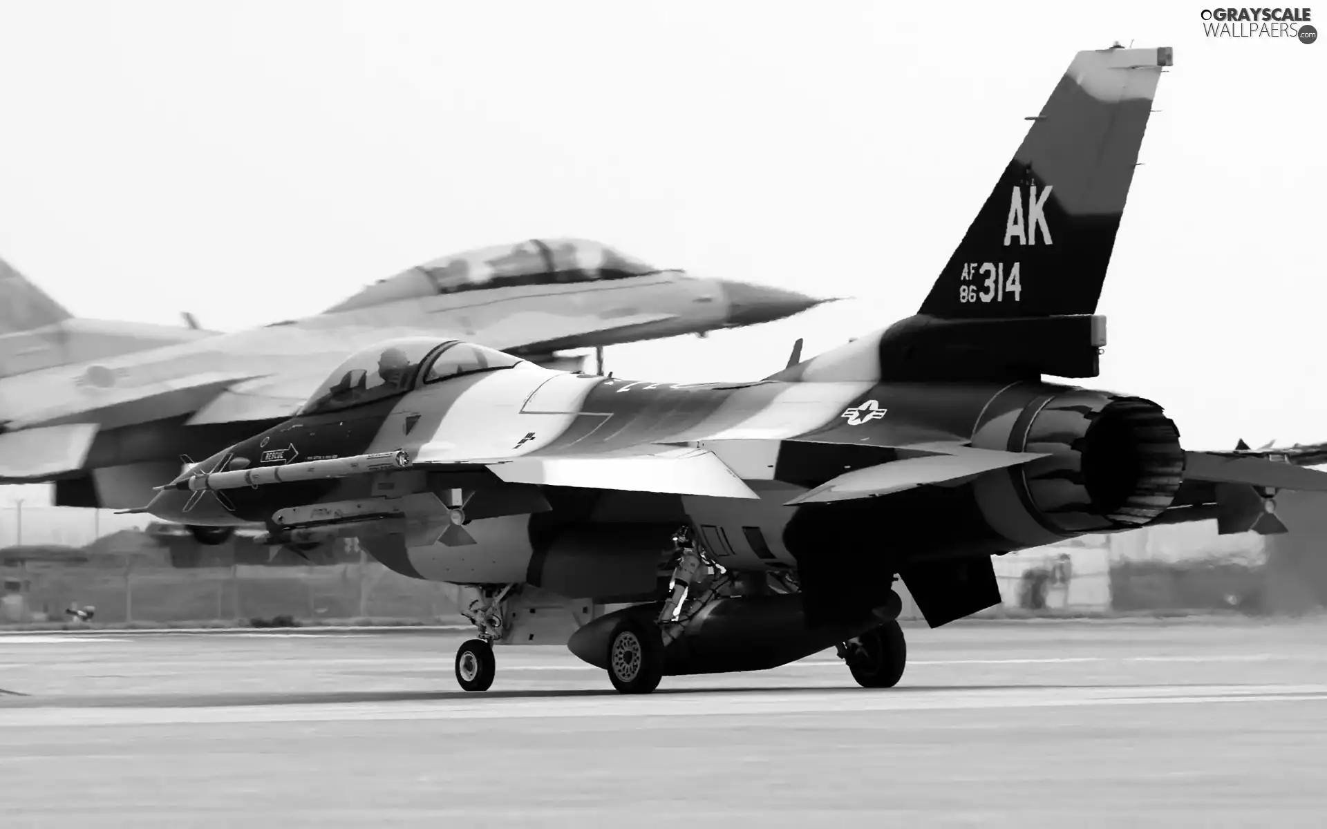 F-16, jets, airport