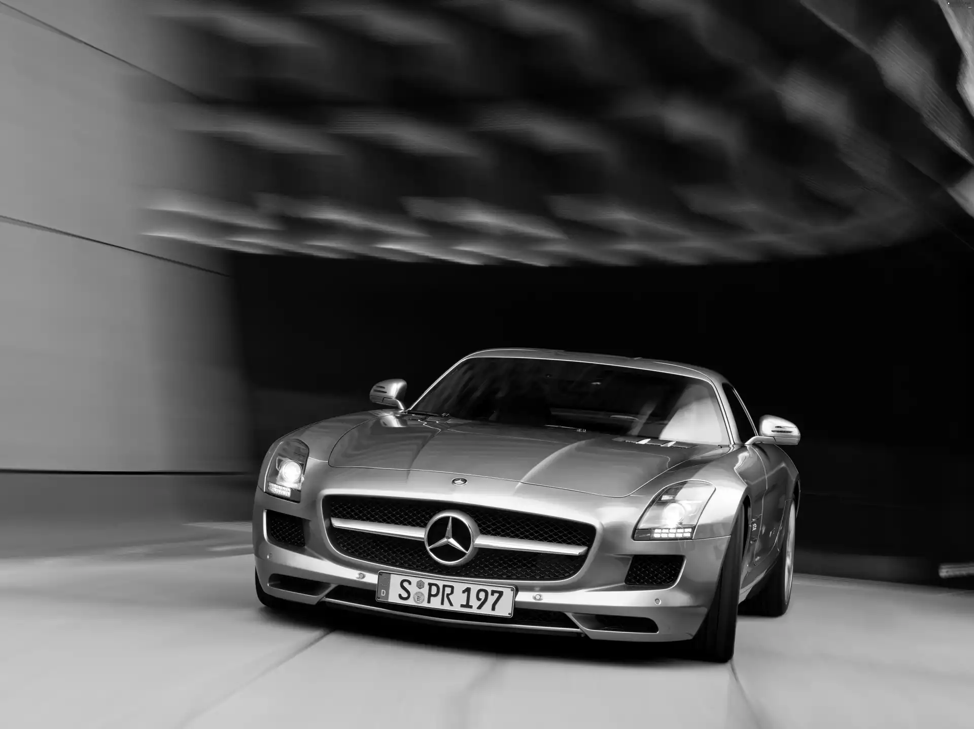 Grill, Mercedes Benz SLS, AMG