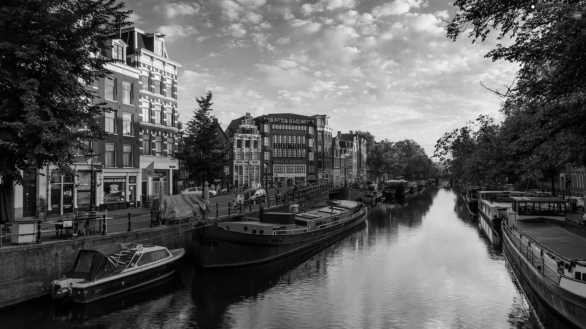 Amsterdam, west, sun