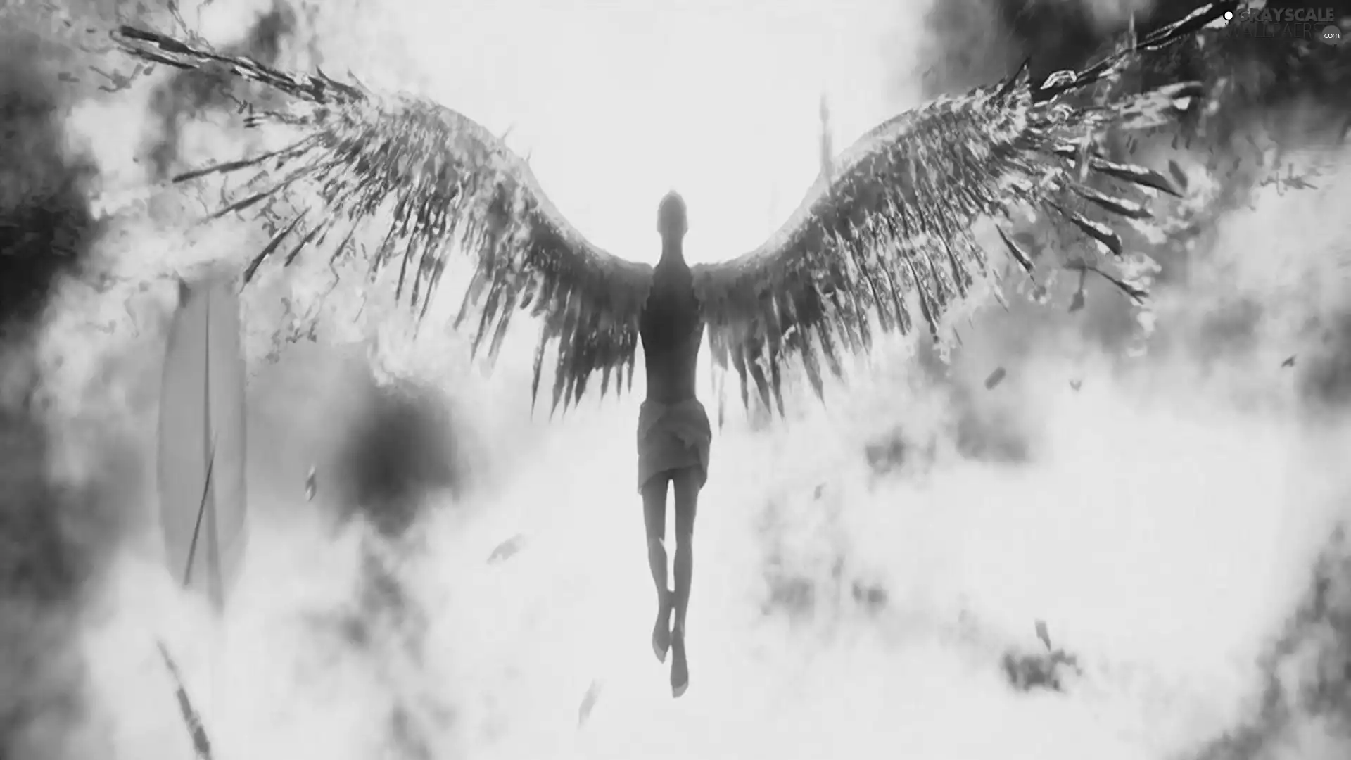 Deus Ex, flight, angel, wings