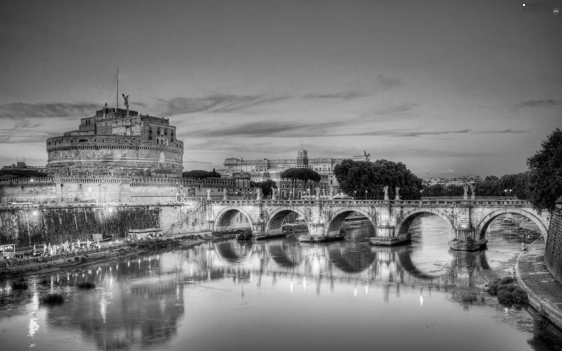 Rome, Holy, Angel, Castle