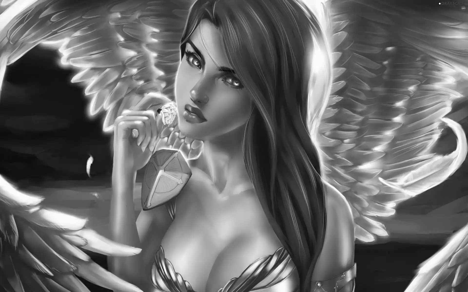 angel, Women, wings