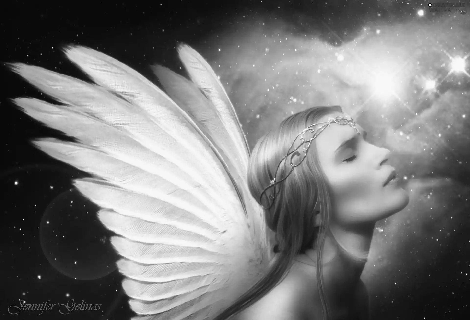 angel, Women, wings