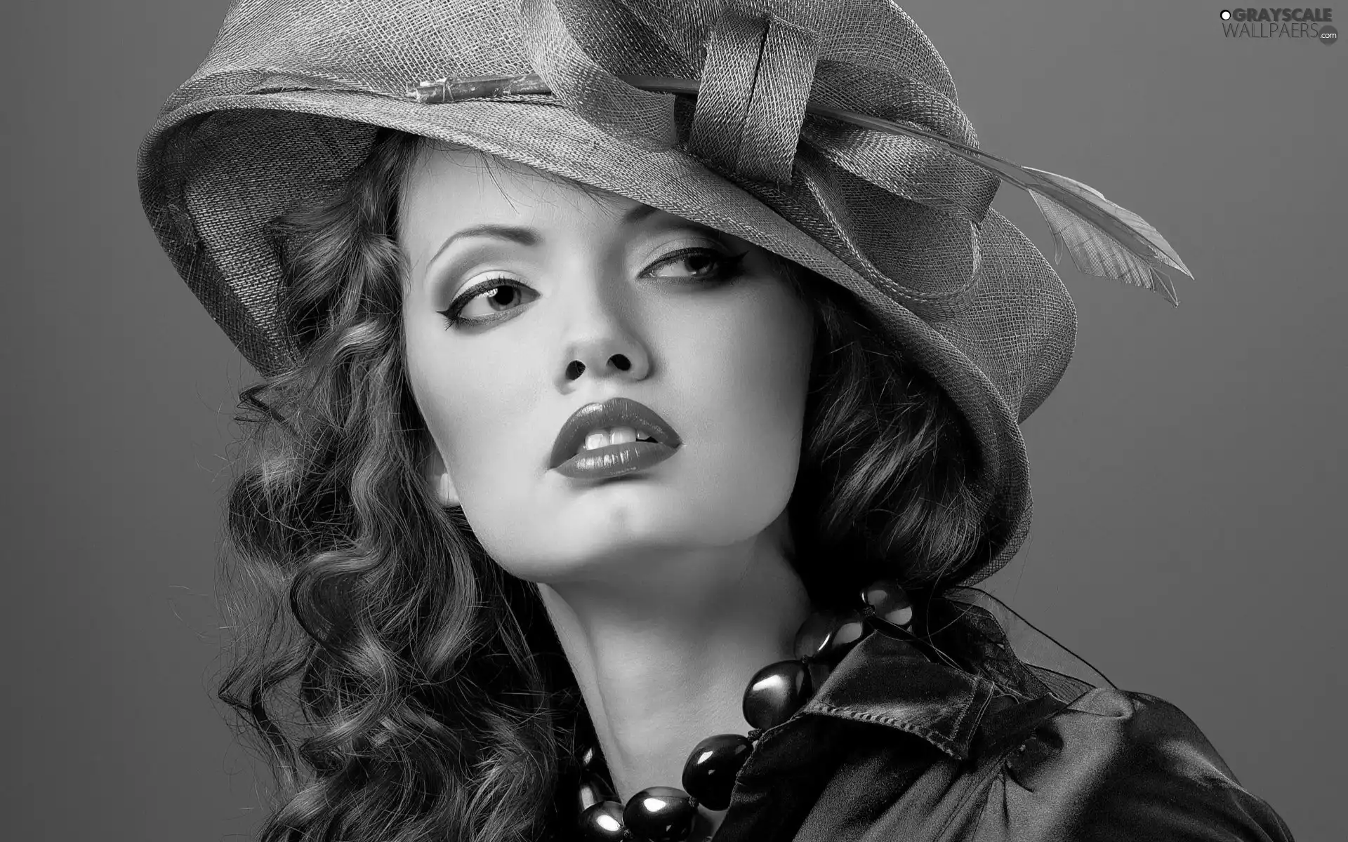 make-up, Women, hat