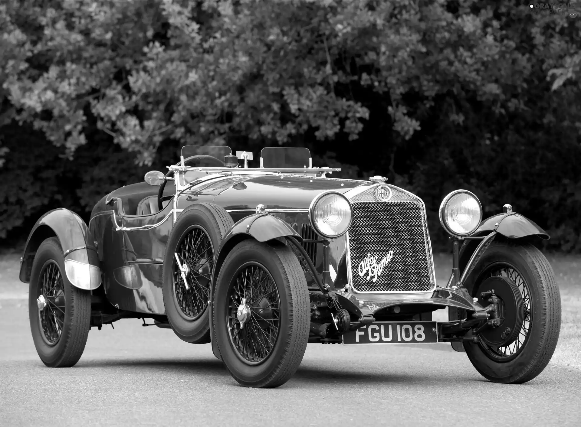 antique, Alfa Romeo 6C 1750 GS, Automobile