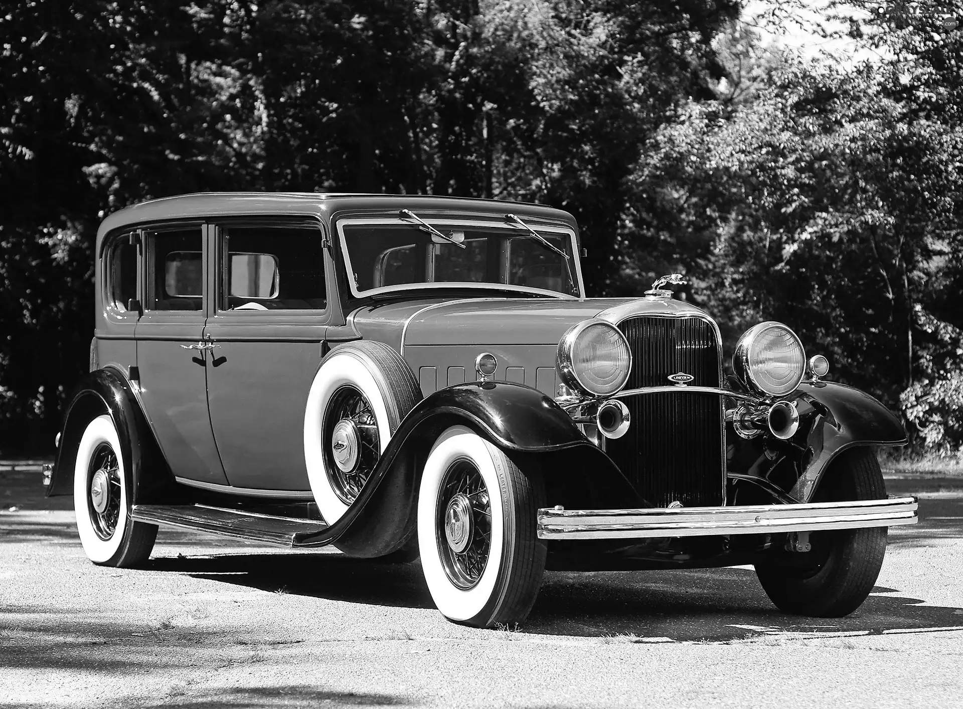 blue, Automobile, antique, Lincoln