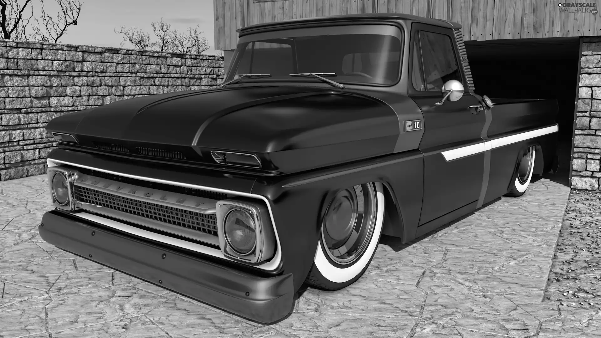1965, antique, Chevrolet C10 Pickup
